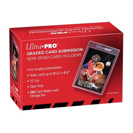 Ultra Pro - Card Sleeves 200ct - Graded Card - Semi-Rigid Card Holder available at 401 Games Canada