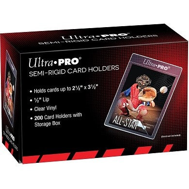 Ultra Pro - Card Sleeves 200ct - Semi-Rigid Card Holder available at 401 Games Canada