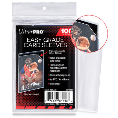 Ultra Pro - Card Sleeves - Easy Grade - 100 Count available at 401 Games Canada