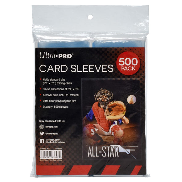 Ultra Pro - Card Sleeves - "Penny Sleeves" - 500 Count available at 401 Games Canada