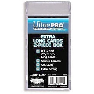 Ultra Pro - Card Storage Box 180ct - 2-Piece Extra Long Box available at 401 Games Canada