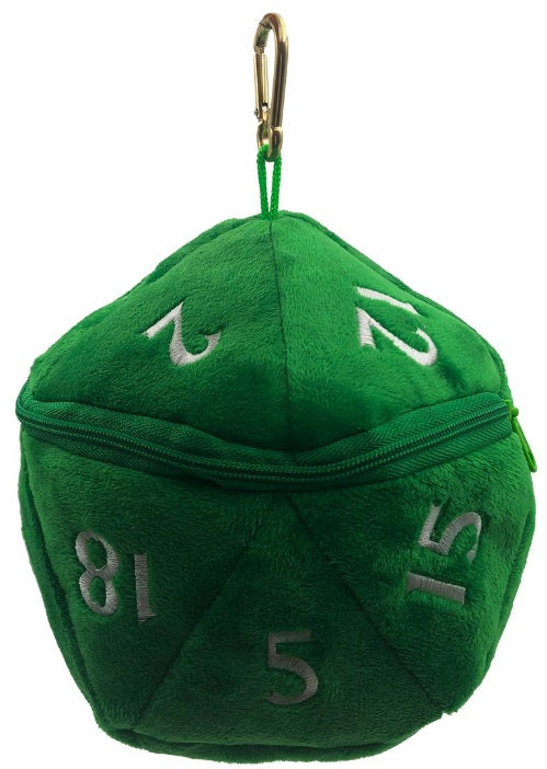 Ultra Pro - Dice Bag - D20 Plush Green available at 401 Games Canada