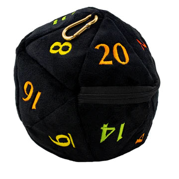 Ultra Pro - Dice Bag - Plush Black/Rainbow available at 401 Games Canada