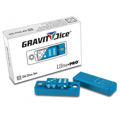 Ultra Pro - Dice Set - 2D6 - Gravity Dice - Royal Blue (Cobalt) available at 401 Games Canada