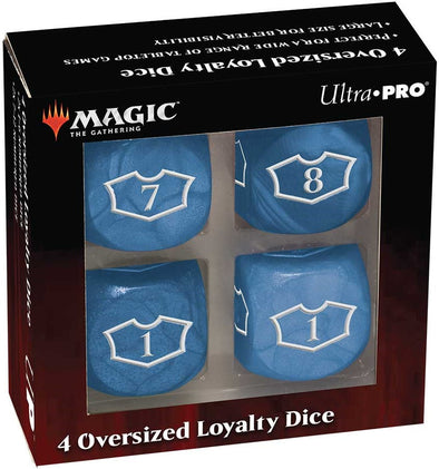 Ultra Pro - Dice Set - MTG Deluxe Loyalty Set - Island available at 401 Games Canada