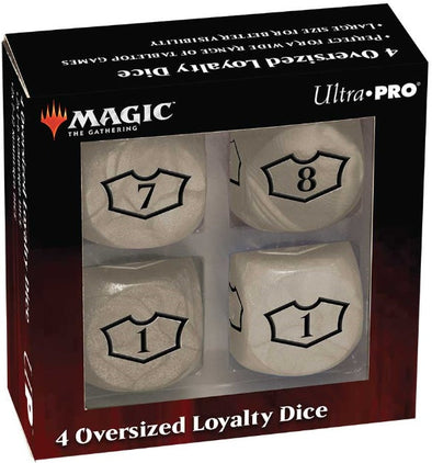 Ultra Pro - Dice Set - MTG Deluxe Loyalty Set - Plains available at 401 Games Canada