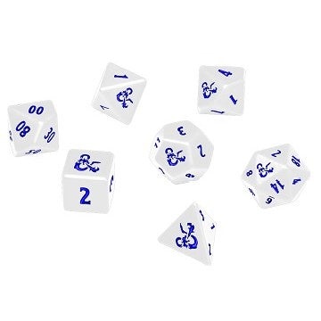 Ultra Pro - Dungeon & Dragons Icewind Dale 7 Piece Heavy Metal Dice Set available at 401 Games Canada