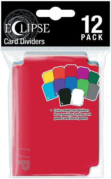 Ultra Pro - Eclipse - Card Dividers - Multicolour - 12ct available at 401 Games Canada