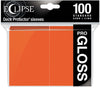 Ultra Pro - Gloss Eclipse - Standard Size 100ct - Various Colours available at 401 Games Canada