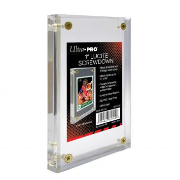 Ultra Pro - Lucite Screwdown Display - 1 Inch available at 401 Games Canada