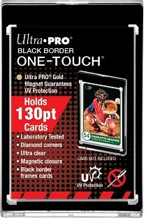 Ultra Pro - Magnetic One Touch - 130pt Black Border available at 401 Games Canada