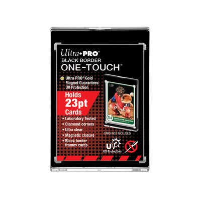 Ultra Pro - Magnetic One Touch - 23pt (TCG CARD SIZE) Black Border available at 401 Games Canada