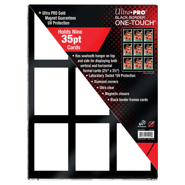 Ultra Pro - Magnetic One Touch - 35pt 9-Card Black Border available at 401 Games Canada