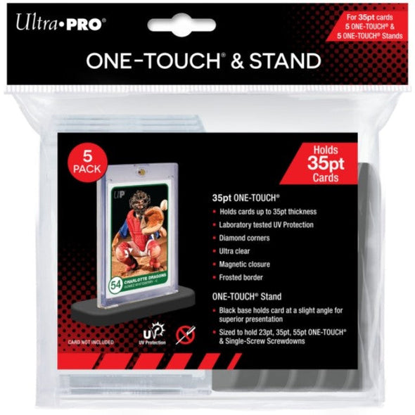 Ultra Pro - Magnetic One Touch - 35pt with Stands (5 Pack) available at 401 Games Canada