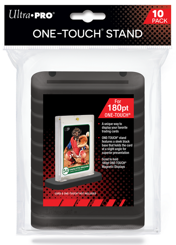 Ultra Pro - One Touch Stand 180pt - 10 Pack Black available at 401 Games Canada