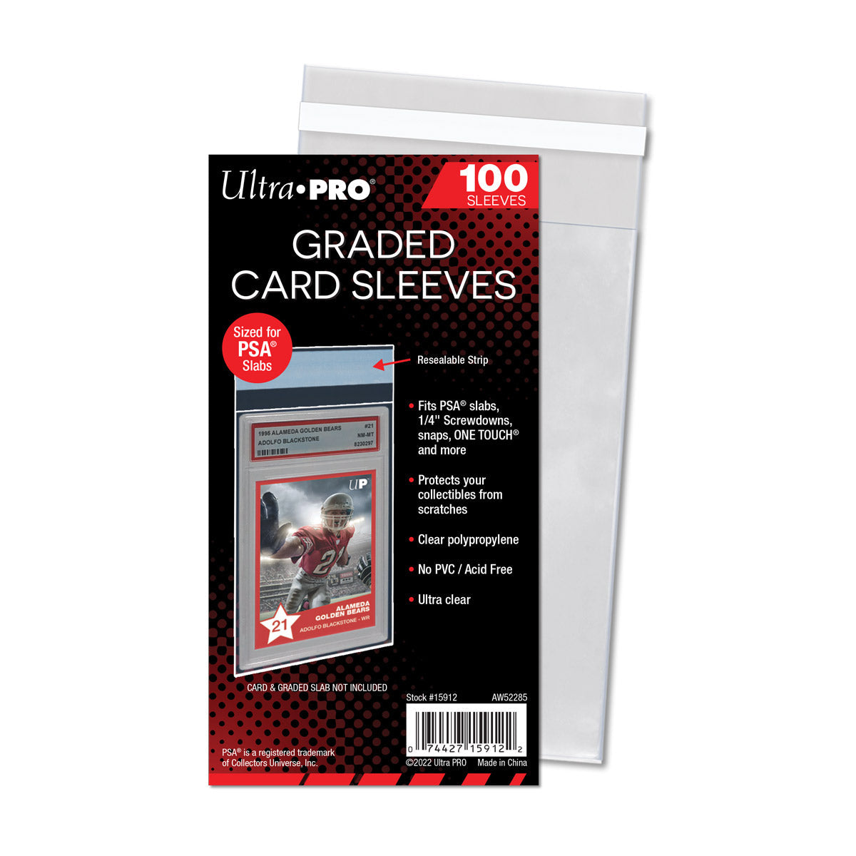 401 Games Canada - Ultra Pro - PSA Graded Card Sleeves - 100 Count 401 Games Canada - Ultra Pro - PSA Graded Card Sleeves - 100 Count
