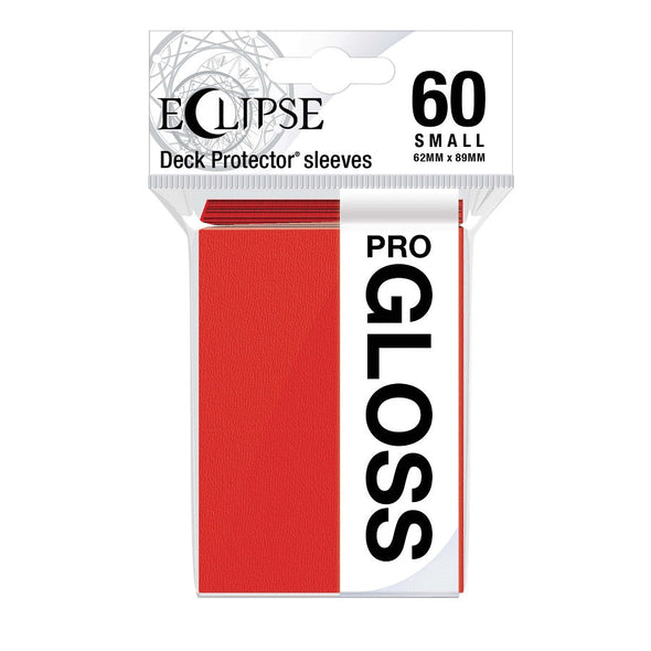 Ultra Pro - Small Card Sleeves 60ct - Eclipse Gloss - Apple Red available at 401 Games Canada