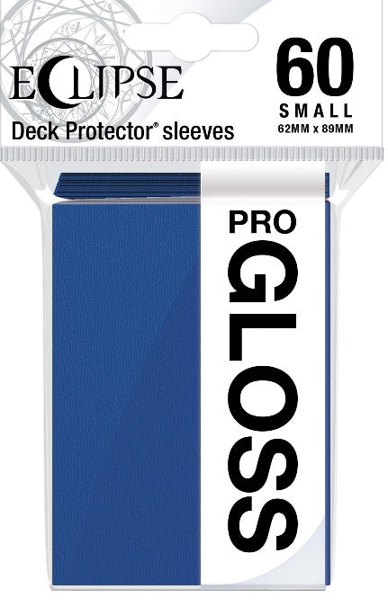 Ultra Pro - Small Card Sleeves 60ct - Eclipse Gloss - Pacific Blue available at 401 Games Canada