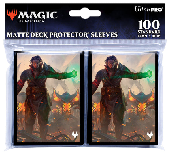 Ultra Pro - Standard Card Sleeves 100ct - MTG Brothers War B available at 401 Games Canada