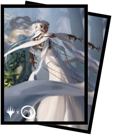 Ultra Pro - Standard Card Sleeves 100ct - MTG Lord of the Rings: Tales of Middle-Earth C Galadriel available at 401 Games Canada