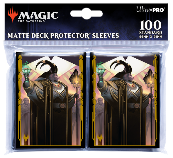 Ultra Pro - Standard Card Sleeves 100ct - MTG Streets of New Capenna V4 available at 401 Games Canada