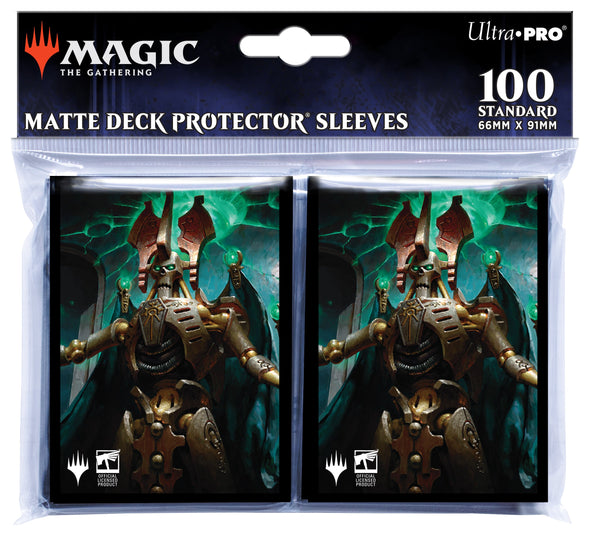 Ultra Pro - Standard Card Sleeves 100ct - MTG Warhammer 40K Commander Deck V1 available at 401 Games Canada