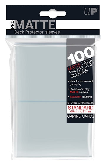 401 Games Canada - Ultra Pro - Standard Card Sleeves 100ct - Pro-Matte -  Clear