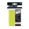 Ultra Pro - Standard Card Sleeves 50ct - Pro-Matte - Various Colours available at 401 Games Canada