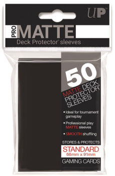 Ultra Pro - Standard Card Sleeves 50ct - Pro-Matte - Various Colours available at 401 Games Canada