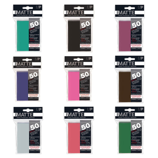 401 Games Canada - Ultra Pro - Standard Card Sleeves 50ct - Pro-Matte