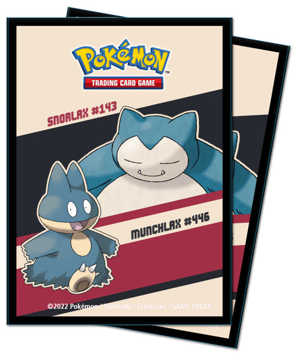 Ultra Pro - Standard Card Sleeves 65ct - Pokemon - Snorlax and Munchlax available at 401 Games Canada