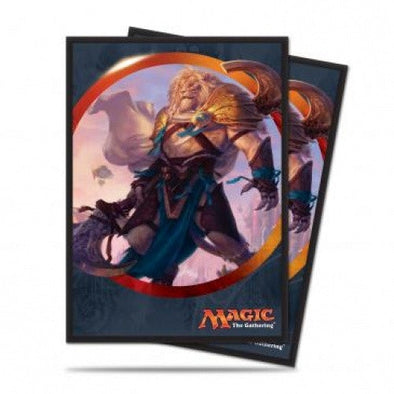 Ultra Pro - Standard Card Sleeves 80ct - MTG Aether Revolt V1 - Ajani Unyeilding available at 401 Games Canada