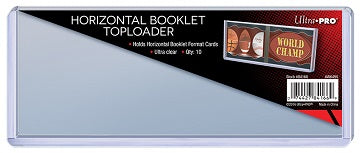 Ultra Pro - Toploader 10ct - Horizontal Booklet (193.7 mm x 81.4 mm) available at 401 Games Canada