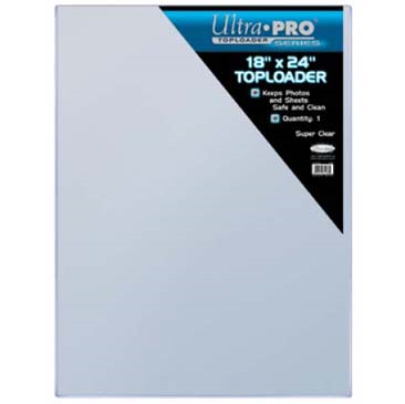 Ultra Pro - Toploader 1ct - 18x24 (457.2mm x 609.6mm) available at 401 Games Canada