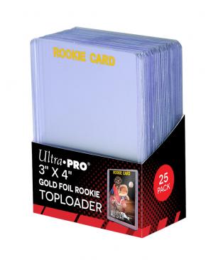 Ultra Pro - Toploader 25ct - 35pt Gold Rookie available at 401 Games Canada