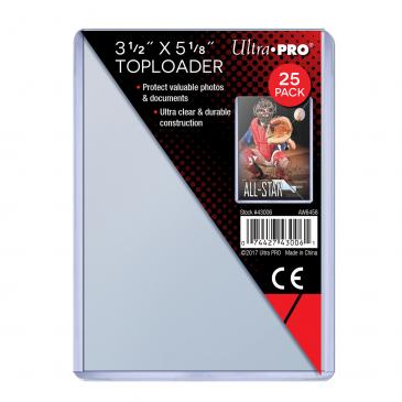 Ultra Pro - Toploader 25ct - 3.5 x 5.125 available at 401 Games Canada
