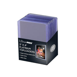 Ultra Pro - Toploader 25ct - Platinum 3"x 4" 35pt available at 401 Games Canada