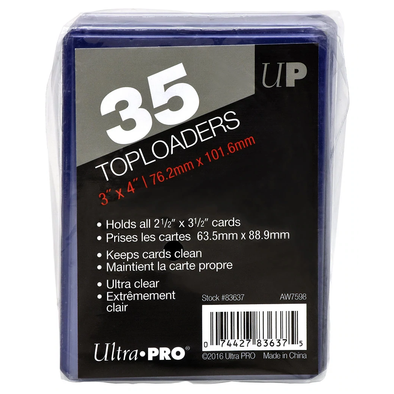 Ultra Pro - Toploader 35ct - 35pt Retail available at 401 Games Canada