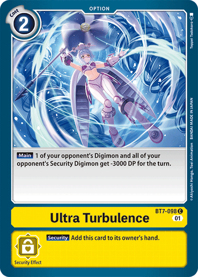 Ultra Turbulence - BT7-098 - Common available at 401 Games Canada