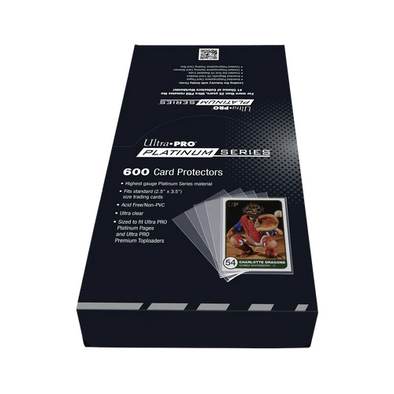 Ultra Pro - Standard Card Sleeves 600ct - Platinum Series Clear