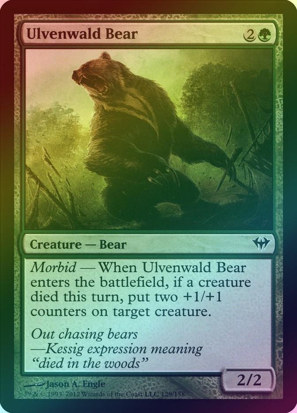 Ulvenwald Bear (Foil) (DKA)