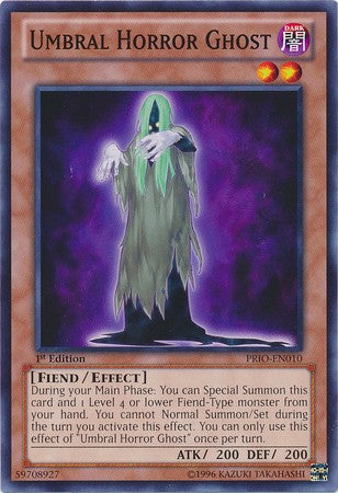 Umbral Horror Ghost - PRIO-EN010 - Common - 1st Edition available at 401 Games Canada