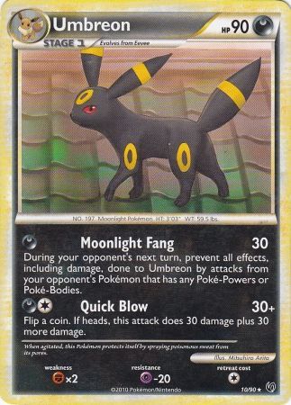 Umbreon - 10/90 - Rare - Theme Deck Exclusive available at 401 Games Canada