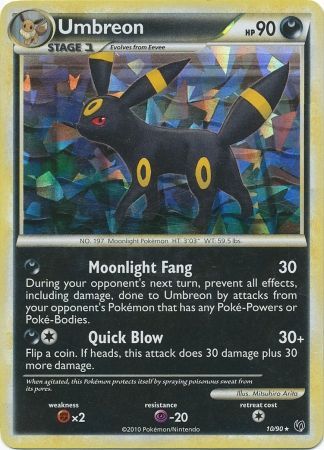 Umbreon - 10/90 - Shattered Holo Rare - Theme Deck Exclusive available at 401 Games Canada