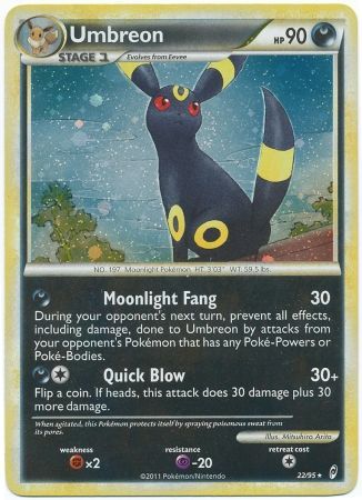 Umbreon - 22/95 - Holo Rare available at 401 Games Canada