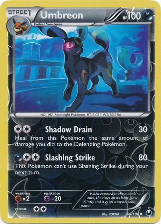 Umbreon - 60/108 - Uncommon - Reverse Holo available at 401 Games Canada