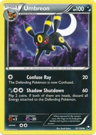 Umbreon - 61/108 - Uncommon available at 401 Games Canada