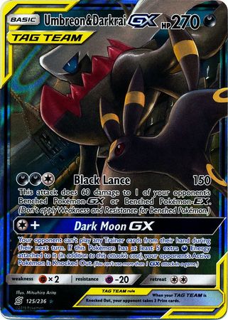 Umbreon & Darkrai GX - 125/236 - Ultra Rare available at 401 Games Canada