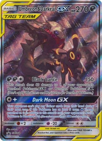 Umbreon & Darkrai GX - SM241 - Alternate Art Promo available at 401 Games Canada