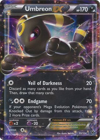 Umbreon EX - 55/124 - Ultra Rare available at 401 Games Canada